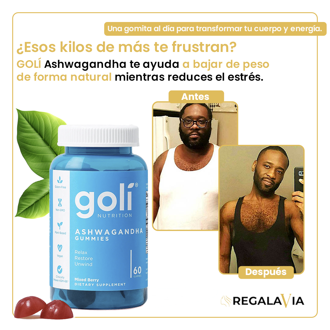 Goli Ashwagandha™ - Equilibra tu vida con el poder de la naturaleza