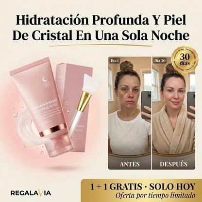 1+1 GRATIS COLLAGEN NIGHT MASK™ - REJUVENECE CADA NOCHE