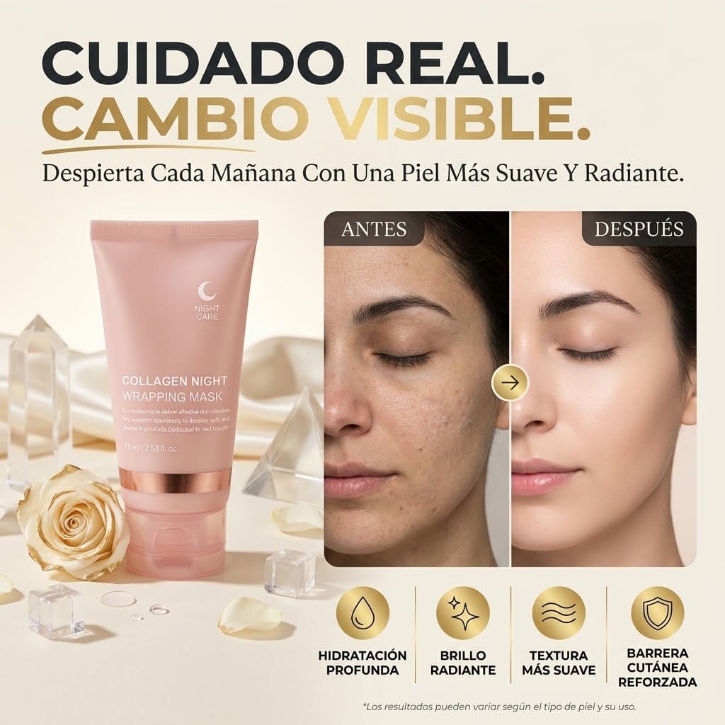 1+1 GRATIS COLLAGEN NIGHT MASK™ - REJUVENECE CADA NOCHE