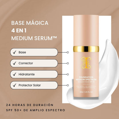 1 +1  GRATIS Medium Serum™ – Transforma tu rostro