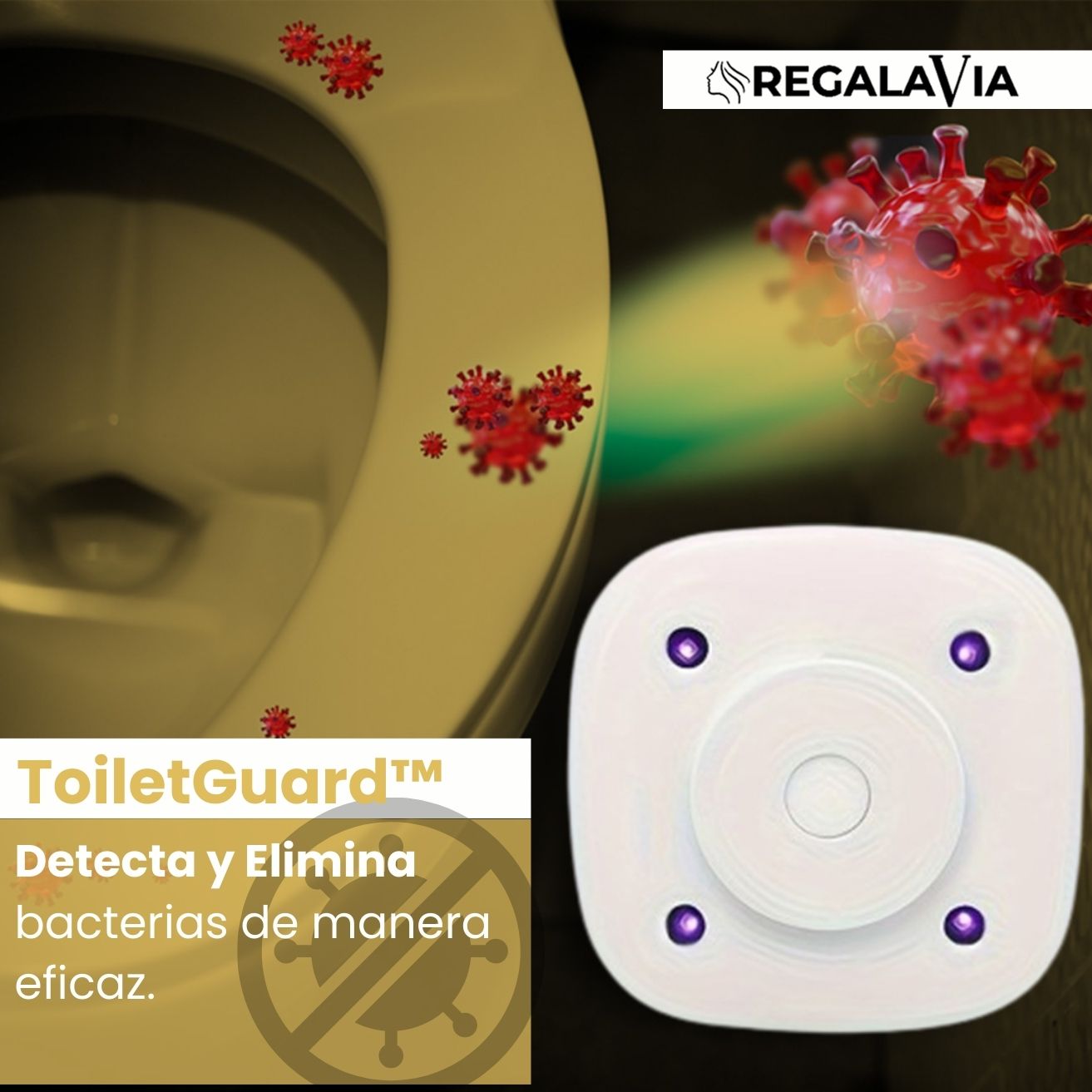 ToiletGuard™ | Desinfección Avanzada en tu Baño