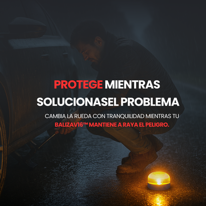BalizaV16™ – Tu seguridad en carretera, ahora y en el futuro