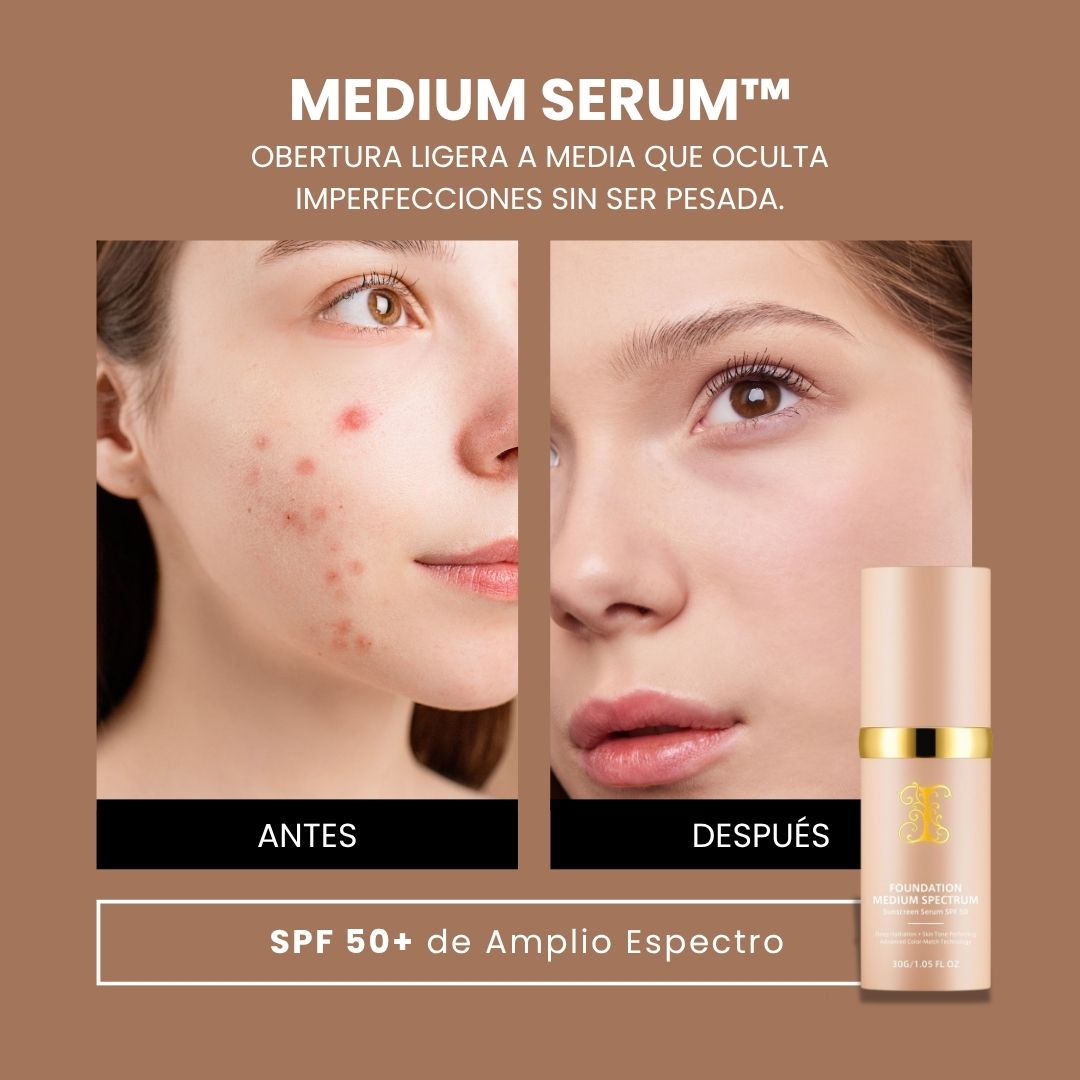 1 +1  GRATIS Medium Serum™ – Transforma tu rostro
