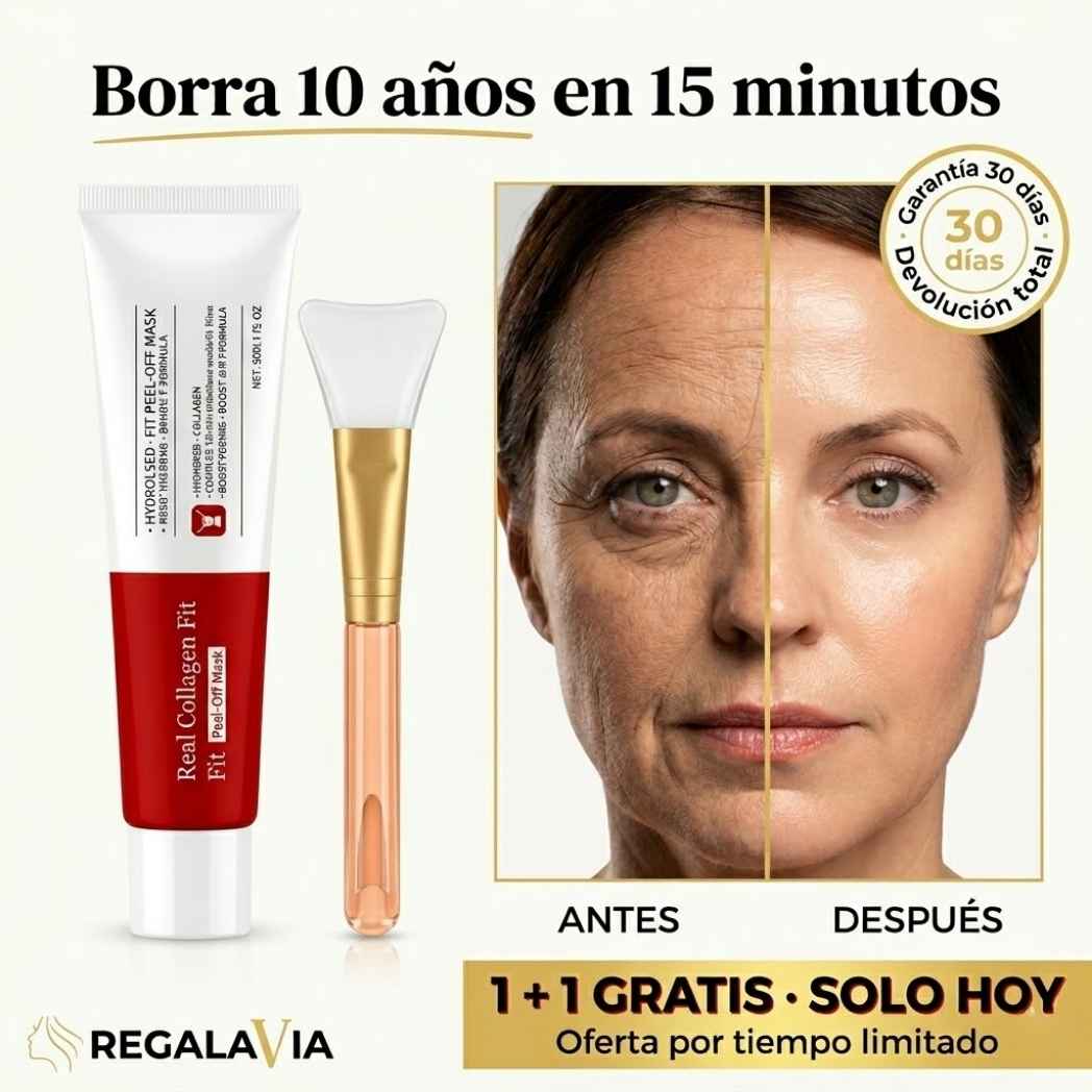 1+1 GRATIS REAL COLLAGEN FIT™ - PEEL OF MASK