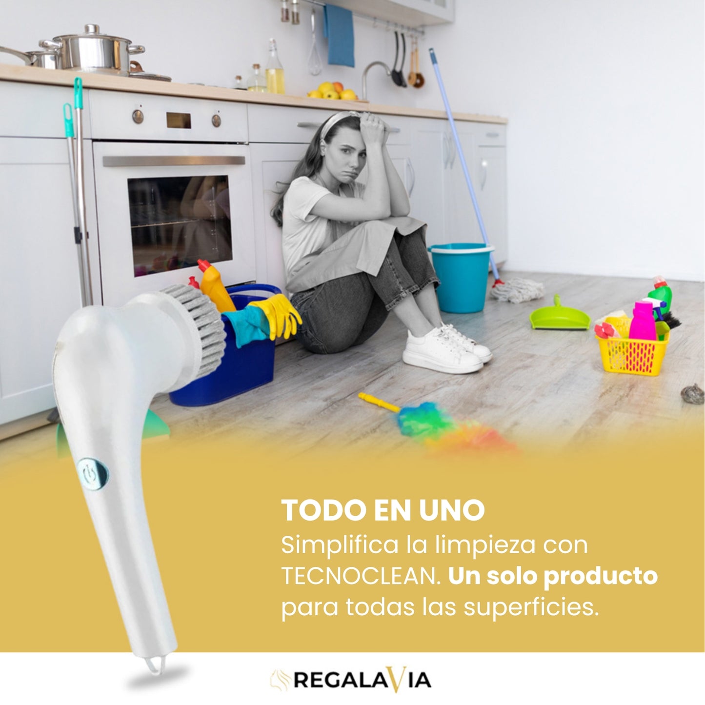 TecnoClean™ | ¡La Solución Perfecta para un Hogar Impecable y Superficies Relucientes!