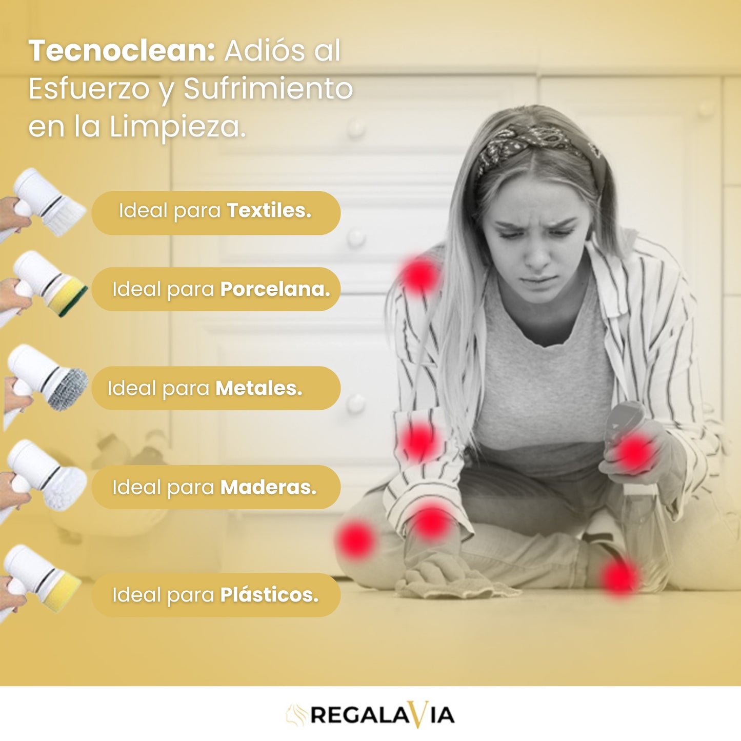 TecnoClean™ | ¡La Solución Perfecta para un Hogar Impecable y Superficies Relucientes!