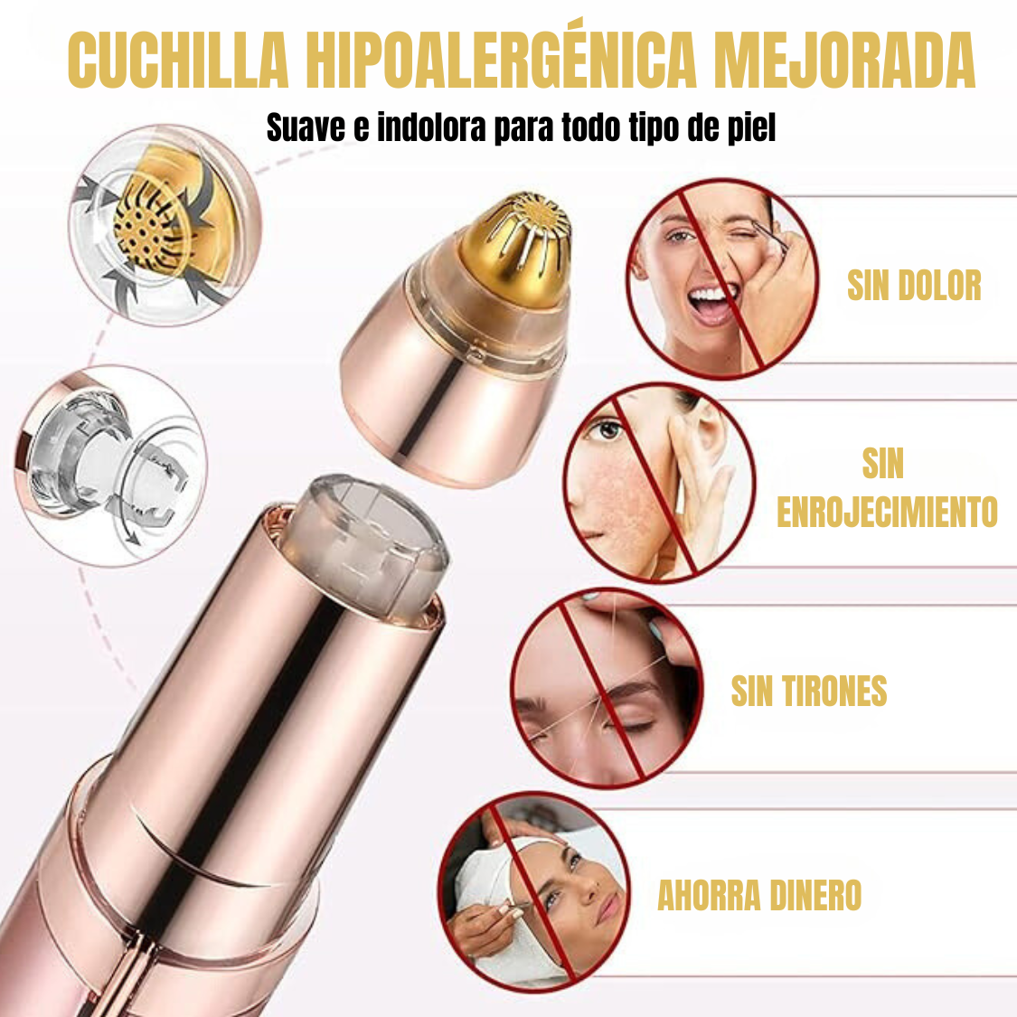 ClearSkin Depilator™ | La Revolución en la Depilación de Tus Cejas