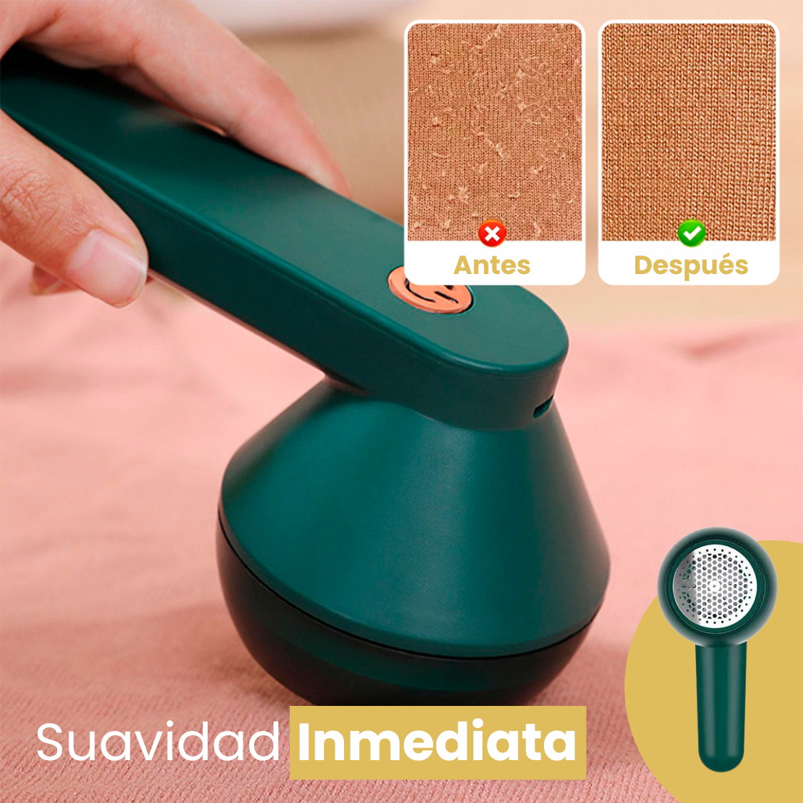LintMaster Pro™ | Mantén Tu Ropa Impecable con Nuestro Quitapelusas Eléctrico