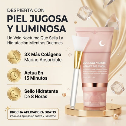 1+1 GRATIS COLLAGEN NIGHT MASK™ - REJUVENECE CADA NOCHE
