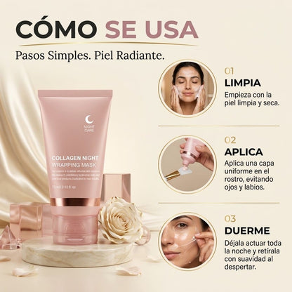 1+1 GRATIS COLLAGEN NIGHT MASK™ - REJUVENECE CADA NOCHE
